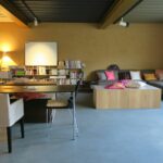 brown wooden table with chairs